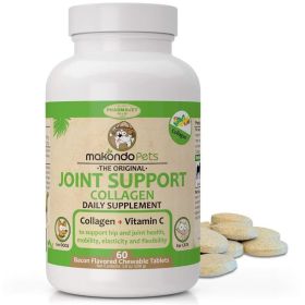 Collagen for Dogs and Cats Joint Supplement with Vitamin C Support Joint Health Mobility Elasticity and Flexibility Large Medium and Small Breeds