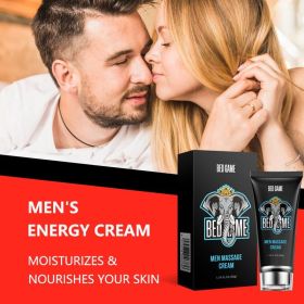 Men's Intimate Companion Energy Cream - Revitalizing Massage Lotion For Men's Health And Wellness - 0.34oz Net Content For A Romantic Night