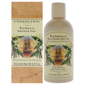 Shower Gel - Vanilla by LErbolario for Unisex - 8.4 oz Shower Gel