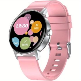 Smart Watch(40mm), Fitness Tracker for Men Women, Supports Qi Wireless Charging, Customizable Watch Faces, Tracker with Heart Rate, Blood Oxygen