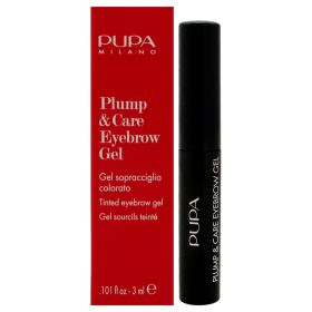 Plump and Care Eyebrow Gel - 001 Blonde by Pupa Milano for Women - 0.101 oz Eyebrow Gel