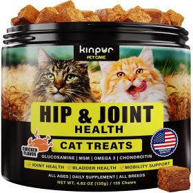 Natural Glucosamine for Cats   Effective Cat Joint Supplement That Helps Improve Flexibility and Mobility   Hip and Joint Support for Cats   Amer