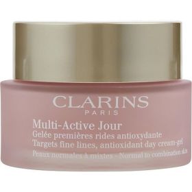 Clarins by Clarins Multi-Active Day Targets Fine Lines Antioxidant Day Cream-Gel - For Normal To Combination Skin --50ml/1.7oz