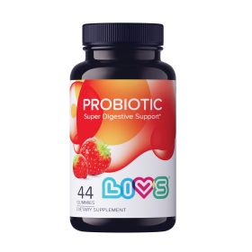 Probiotic Gummies for Women and Men 5 Billion CFUS Gummy Vitamin for Digestive Gut Health No Artificial Flavors Strawberry Flavor 44 Count