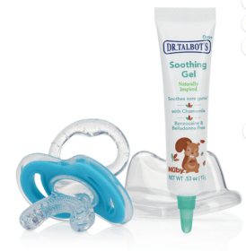 Dr. Talbot's Soothing Gel and Gum-eez Teether for Teething Infants, 0.53 oz Gel