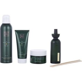 Rituals by Rituals The Ritual of Jing Set: Foaming Shower Gel 6.7oz + Body Scrub 4.2oz + Body Cream 3.3oz + Fragrance Sticks 2.3oz --4pcs