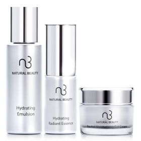 NATURAL BEAUTY - Travel Set: Hydrating Emulsion 30ml + Hydrating Radiance Essence 14ml + Revital Moisturising Gel Cream 14g 81D401-8  3pcs