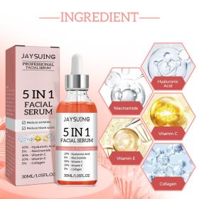 5 In 1 Facial Essence Moisturizes Skin, Tightens Skin, Lightens Spots, Acne, And Beautifies Skin Essence (Option: 1PCS)