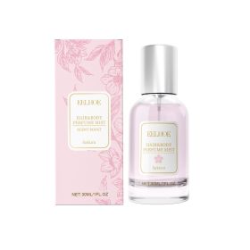 EELHOE Cherry Blossom Body Hair Eau De Parfum Spray Elegant Dating Atmosphere Natural Niche Eau De Parfum Spray (Option: Sakura-4pcs)