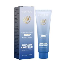 EELHOE Protein Corrective Hair Straightening Cream Repair Hair Smoothing Frizz And Dryness Anti-Frizz Nourishes And Smoothes Hair (Option: 2pcs)