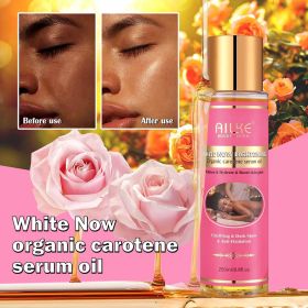 AILKE Private Label AHA Premium Rose Whitening Anti-Spots Cream Organic Body Serum Oil Lemon Soap Glowing Lotion Skin Care Set (Color: Body Oil 250ml)