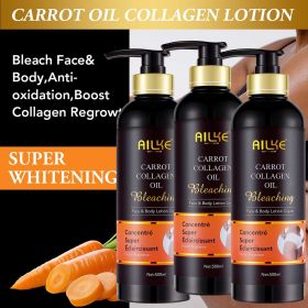 AILKE Bleaching Whitening Anti Wrinkle Lotion Cream,Use For Face And Body With Nicotinamide Glutathione Huge Bottle 500ml/16.9OZ (Color: 3pack Lotion)