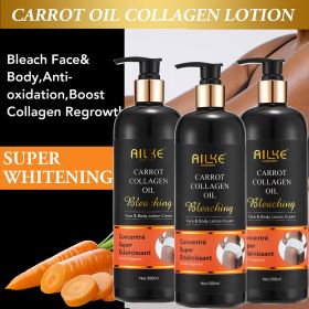 AILKE Super Bleaching And Dark Spot Remove Body Lotion Suitable For Face And Body Women Whitening Moisturizing Skin Care Cream (Color: 3pack Collagen)