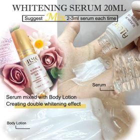 AILKE Super Bleaching And Dark Spot Remove Body Lotion Suitable For Face And Body Women Whitening Moisturizing Skin Care Cream (Color: Serum)